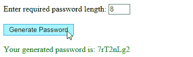 Generate random password in ASP.Net